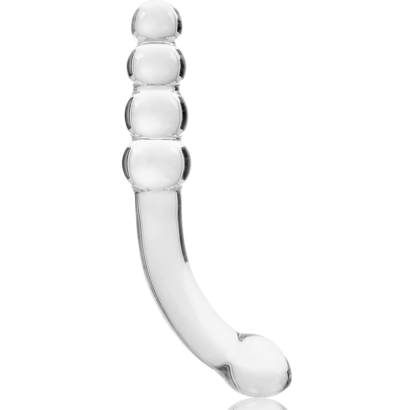 NEBULA SERIES BY IBIZA - MODELO 14 DILDO CRISTAL TRANSPARENTE 18.5 CM -O- 3 CM - Imagem de 5