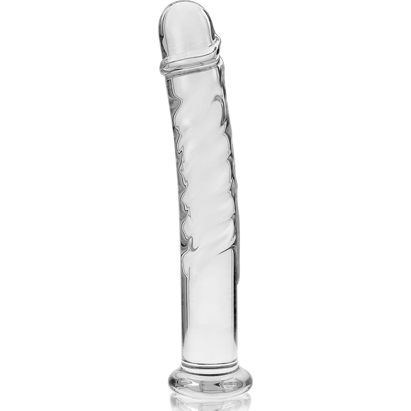 NEBULA SERIES BY IBIZA - MODELO 16 DILDO CRISTAL TRANSPARENTE 18.5 CM -O- 3 CM - Imagem de 5