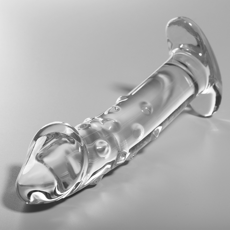 NEBULA SERIES BY IBIZA - MODELO 19 DILDO CRISTAL TRANSPARENTE 18.5 CM -O- 4 CM - Imagem de 2
