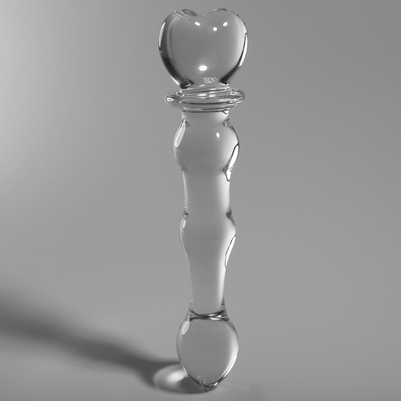 NEBULA SERIES BY IBIZA - MODELO 21 DILDO CRISTAL TRANSPARENTE 20.5 CM -O- 3.5 CM - Imagem de 2