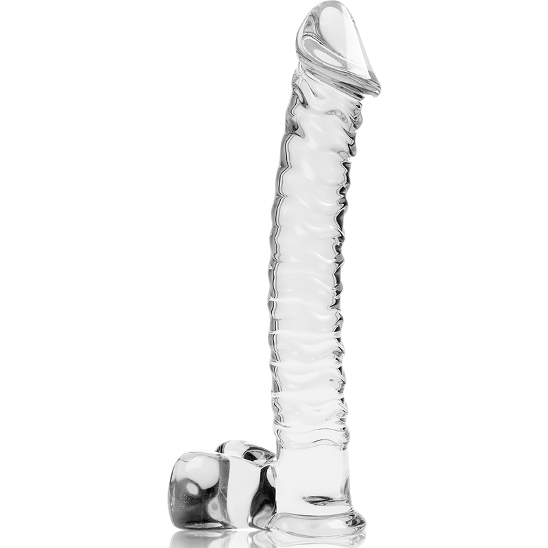 NEBULA SERIES BY IBIZA - MODELO 23 DILDO CRISTAL TRANSPARENTE 21.5 CM -O- 4 CM - Imagem de 5