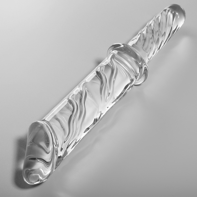 NEBULA SERIES BY IBIZA - MODELO 24 DILDO CRISTAL TRANSPARENTE 28.5 CM -O- 5 CM - Imagem de 2