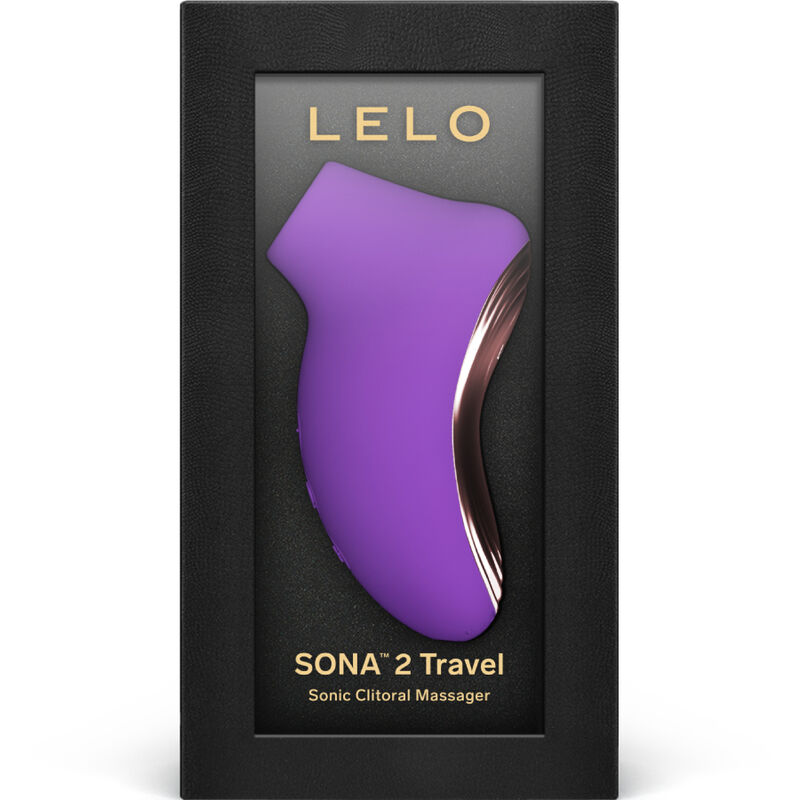 LELO - SONA 2 TRAVEL PURPLE SONIC CLITORIS MASSAGER - Imagem de 5