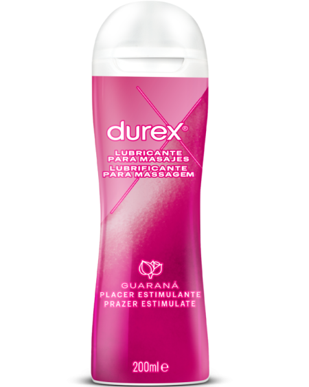 DUREX - GEL LUBRIFICANTE DE MASSAGEM ESTIMULANTE DE GUARANÁ 200 ML