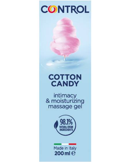 CONTROL - COTTON CANDY MASSAGE GEL 3 IN 1 200 ML