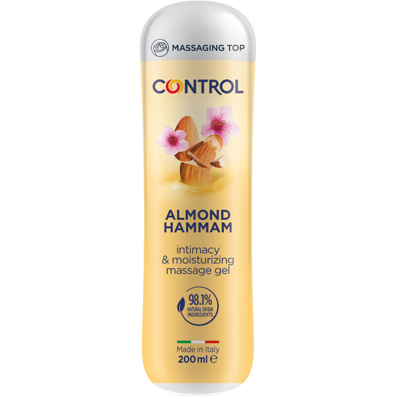 CONTROL - ALMOND HAMMAM MASSAGE GEL 3 IN 1 200 ML - Imagem de 3