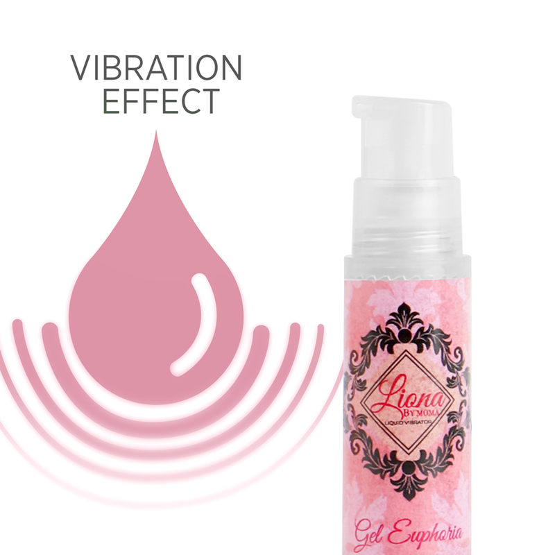 LIONA BY MOMA - LIQUID VIBRATOR EUPHORIA GEL 6 ML - Imagem de 2