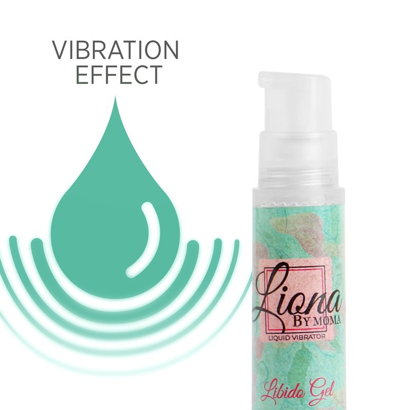 LIONA BY MOMA - LIQUID VIBRATOR LIBIDO GEL 6 ML - Imagem de 2