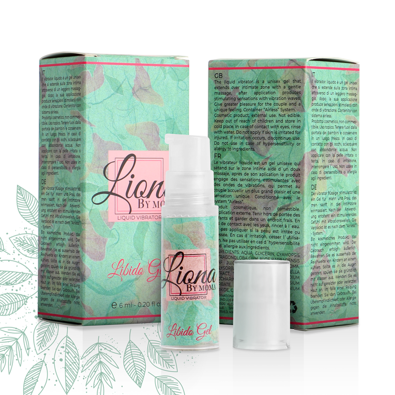 LIONA BY MOMA - LIQUID VIBRATOR LIBIDO GEL 6 ML - Imagem de 3