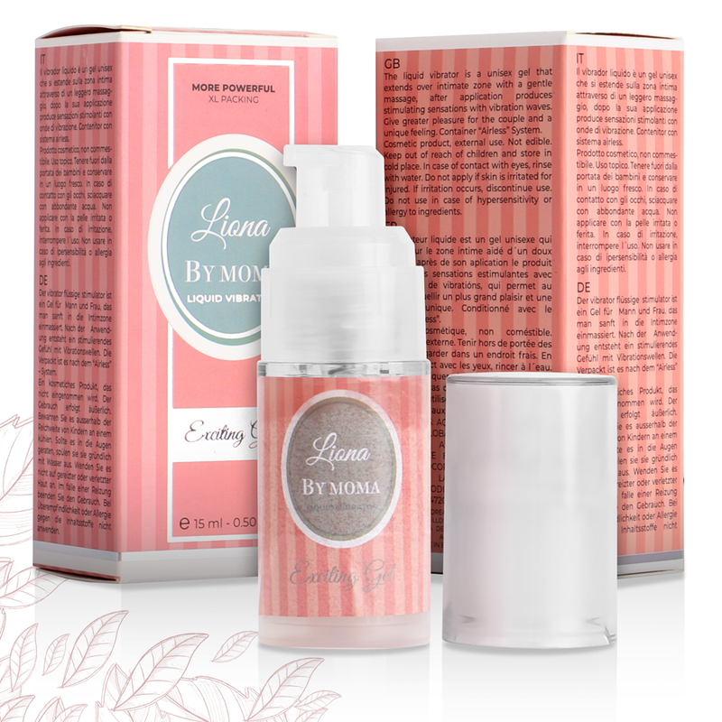 LIONA BY MOMA - LIQUID VIBRATOR EXCITING GEL15 ML - Imagem de 3