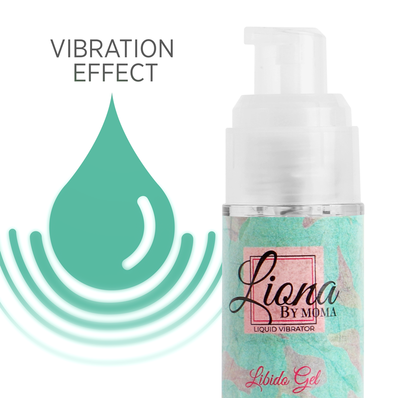 LIONA BY MOMA - LIQUID VIBRATOR LIBIDO GEL 15 ML - Imagem de 2