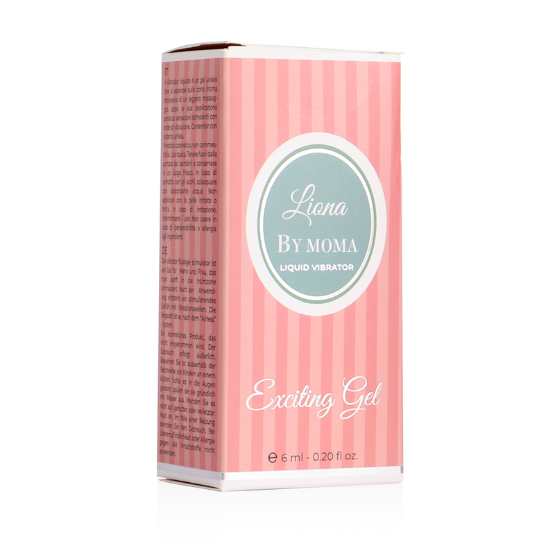 LIONA BY MOMA - LIQUID VIBRATOR EXCITING GEL 6 ML - Imagem de 5