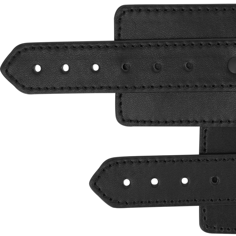 INTENSE - FETISH VEGAN LEATHER HANDCUFFS - Imagem de 4