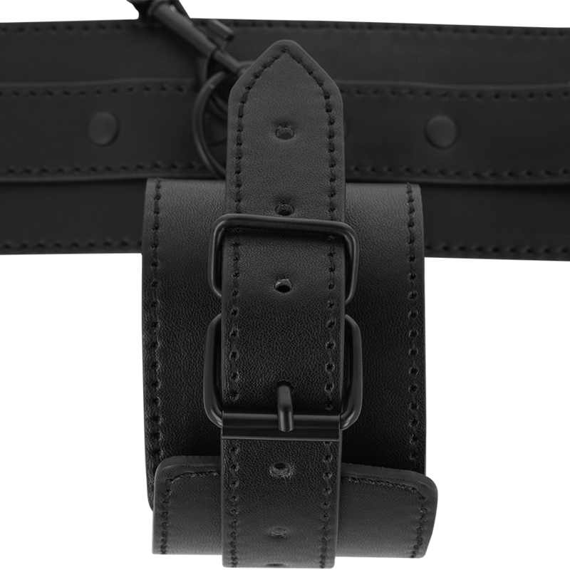 INTENSE - FETISH VEGAN LEATHER ANKLE CUFFS - Imagem de 3