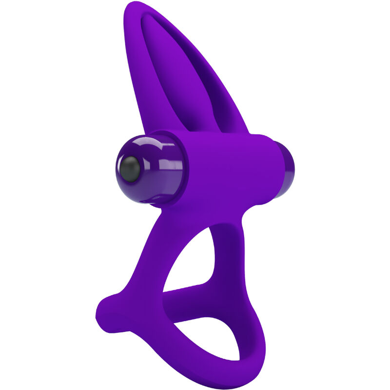 PRETTY LOVE - VIBRATOR RING 10 VIBRATIONS VIOLET SILICONE - Imagem de 3
