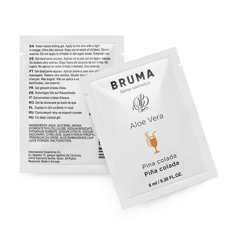 BRUMA - ALOE VERA SLIDING GEL PINA COLADA FLAVOR 6 ML - Imagem de 2