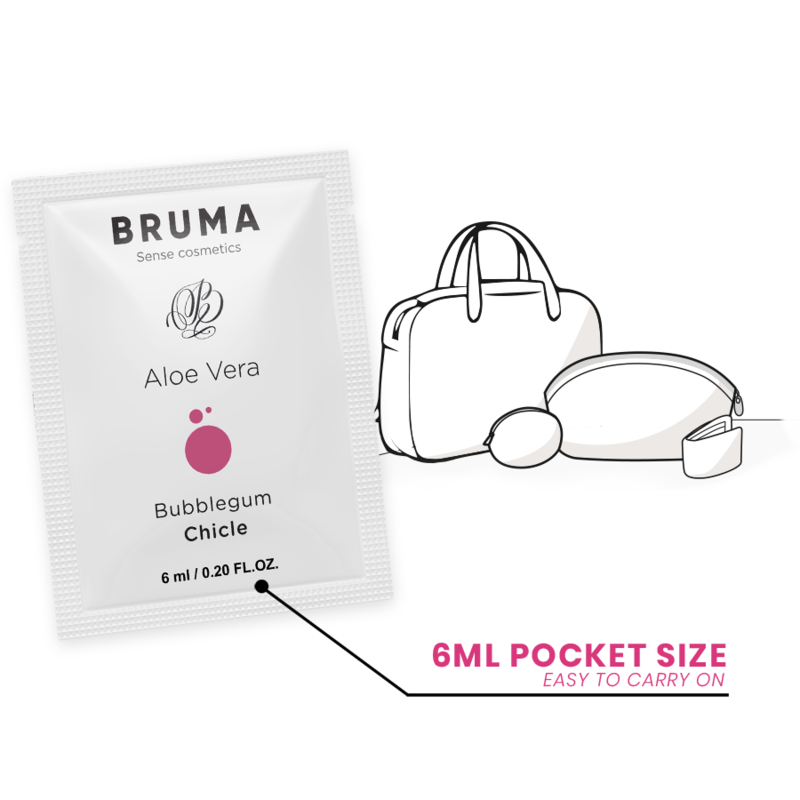 BRUMA - ALOE VERA SLIDING GEL BUBBLEGUM FLAVOR 6 ML - Imagem de 5