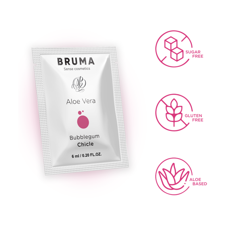 BRUMA - ALOE VERA SLIDING GEL BUBBLEGUM FLAVOR 6 ML - Imagem de 4