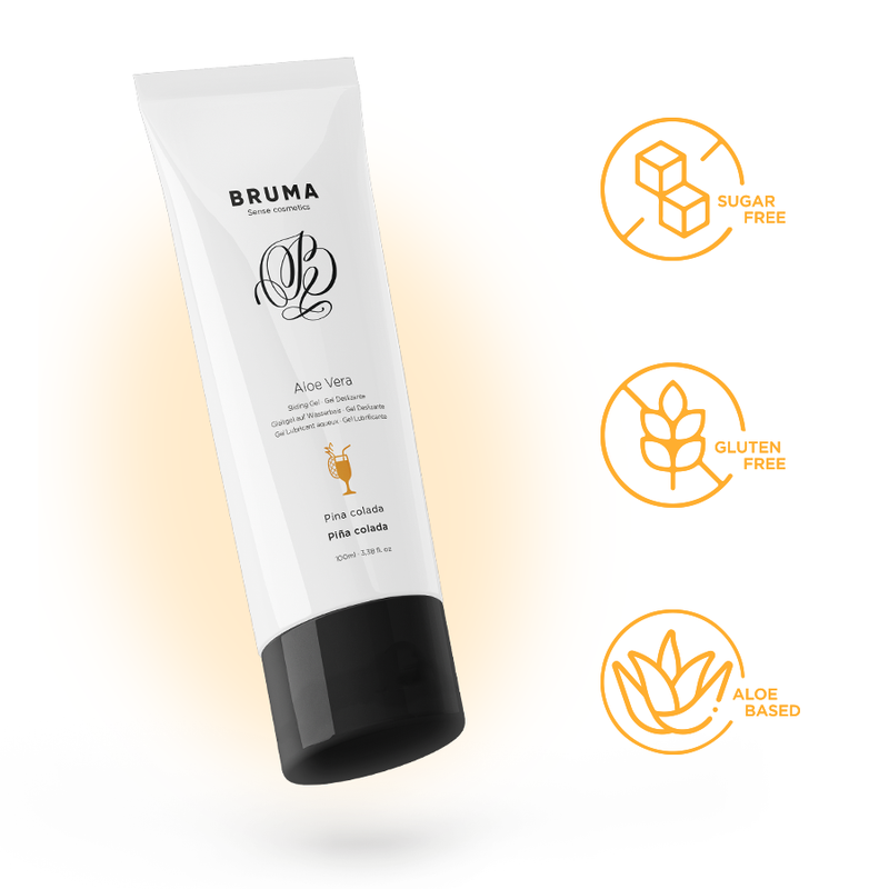 BRUMA - ALOE VERA SLIDING GEL PINA COLADA FLAVOR 100 ML - Imagem de 2