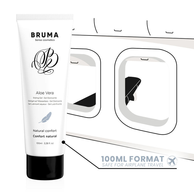 BRUMA - ALOE VERA SLIDING GEL NATURAL CONFORT 100 ML - Imagem de 3