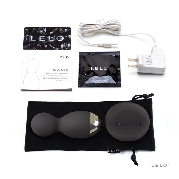 LELO - BADGE HULA BALLS BLACK - Imagem de 3