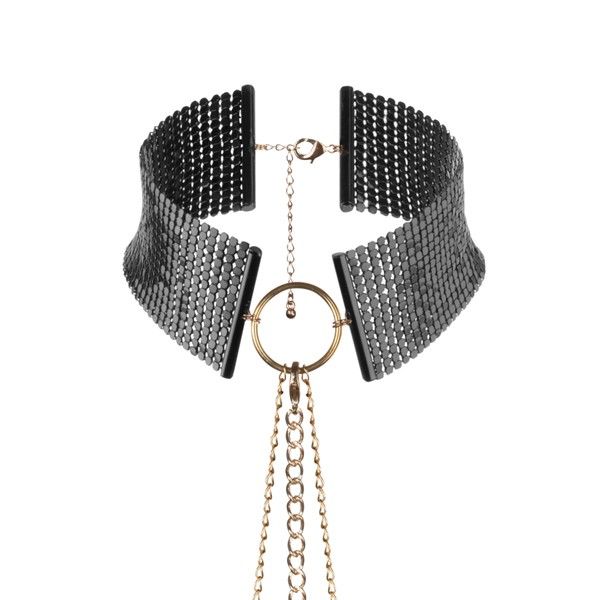 BIJOUX - DÉSIR MÉTALLIQUE BLACK METALLIC NECKLACE - Imagem de 2