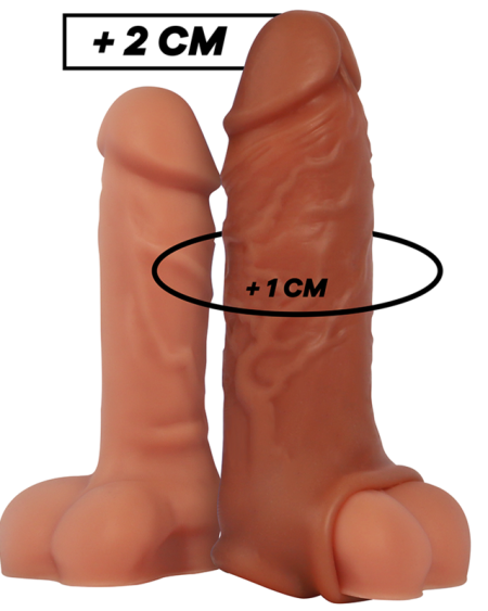 VIRILXL - LIQUID SILICONE V9 BROWN PENIS EXTENSION