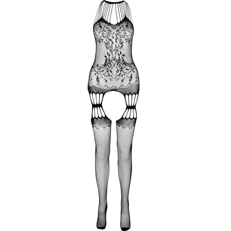 PASSION - BS095 BODYSTOCKING ROJO TALLA UNICA - Imagem de 5