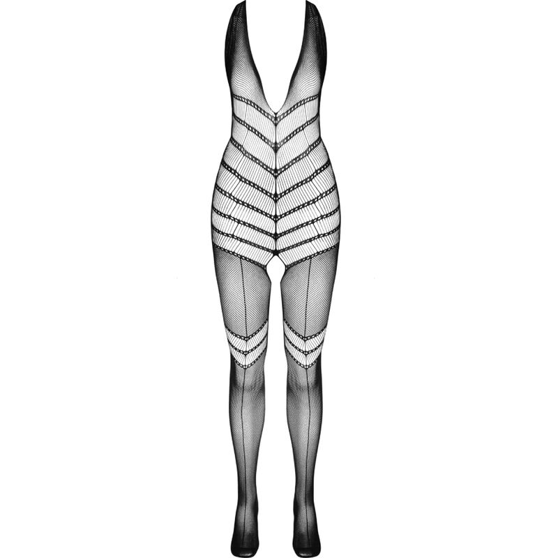 PASSION - BS100 BODYSTOCKING NEGRO TALLA UNICA - Imagem de 5