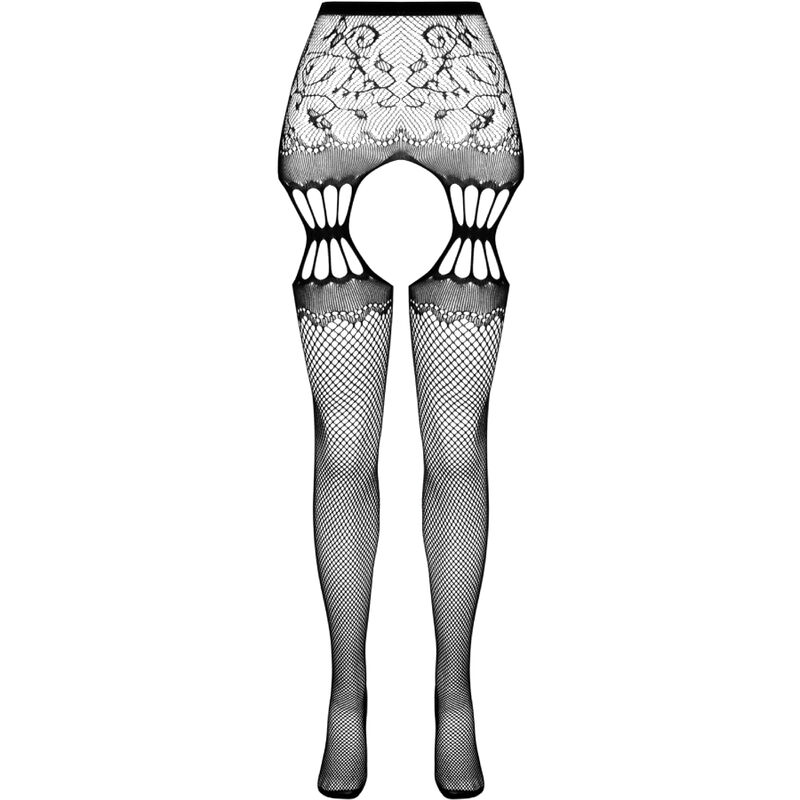 PASSION - S027 MEDIAS CON LIGUERO NEGRO TALLA ÚNICA - Imagem de 5