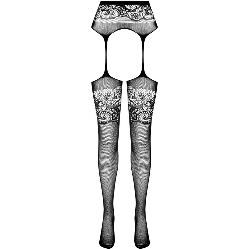 PASSION - S029 MEDIAS CON LIGUERO NEGRO TALLA ÚNICA - Imagem de 5