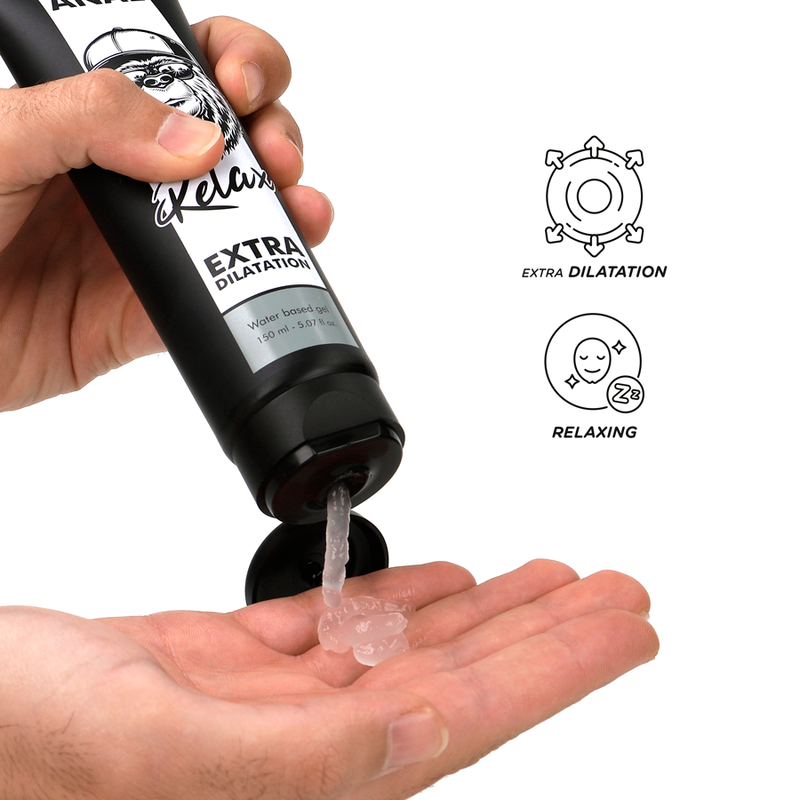 BLACK HOLE - WATER BASE GEL ANAL DILATION 150 ML - Imagem de 3