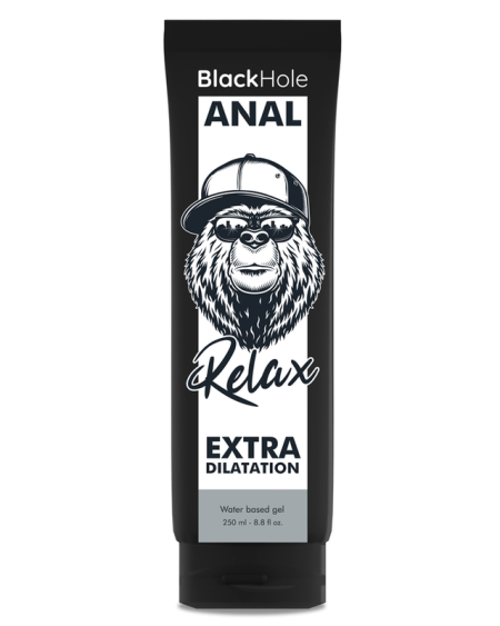 BLACK HOLE - WATER BASE GEL ANAL DILATION 250 ML