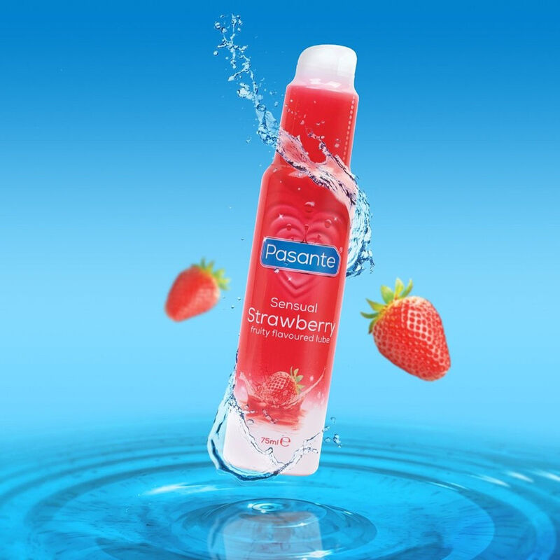 PASANTE - LUBRICANTE FLAVOR STRAWBERRY 75 ML - Imagem de 2