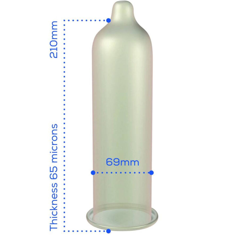 PASANTE - CONDOMS SIZE SUPER KING BAG 144 UNITS - Imagem de 2