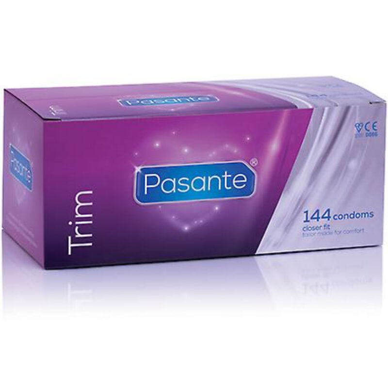 PASANTE - CONDOMS TRIM CLOSER FIT CAJA 144 UNITS - Imagem de 3