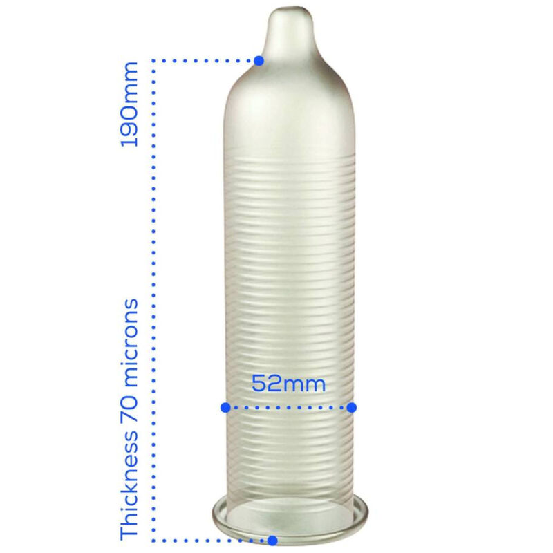 PASANTE - CONDOMS WARMING EFFECT BAG 144 UNITS - Imagem de 2