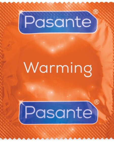 PASANTE - CONDOMS WARMING EFFECT BAG 144 UNITS