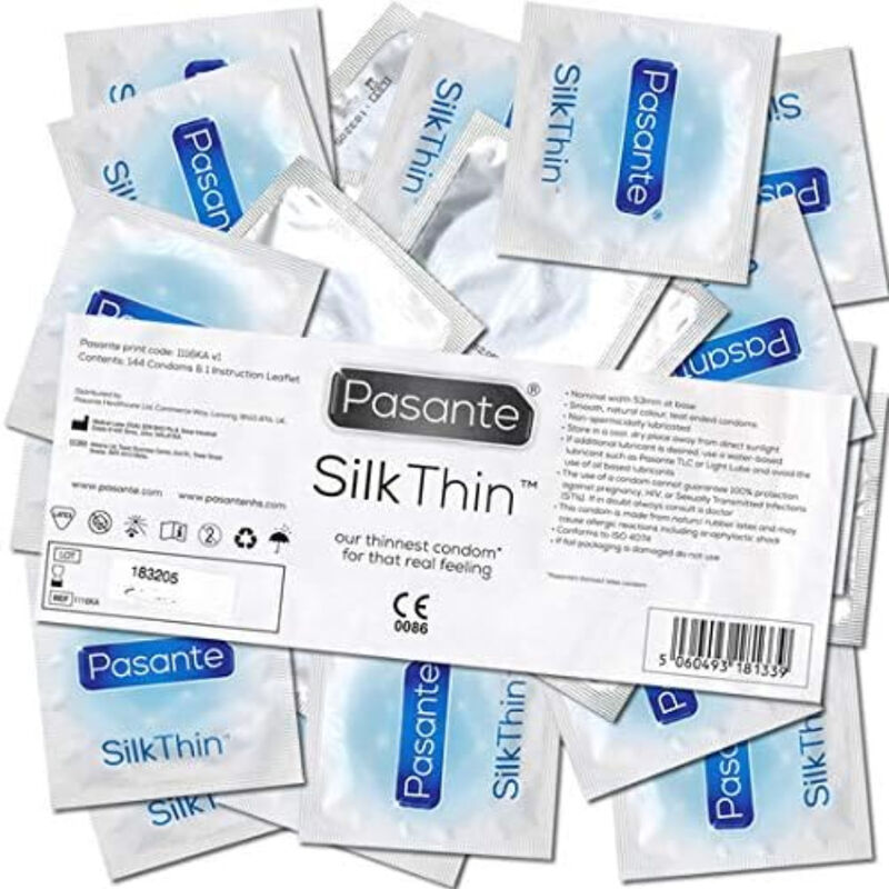 PASANTE - CONDOMS SILK THINEST 144 UNITS - Imagem de 3