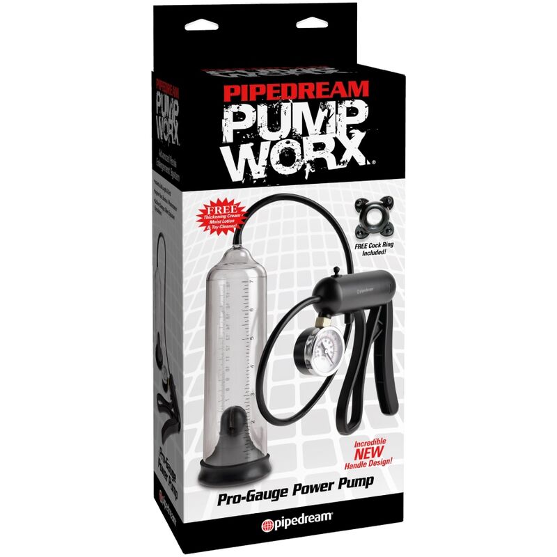PUMP WORX - PRO-GAUGE POWER PUMP TRANSPARENT - Imagem de 2
