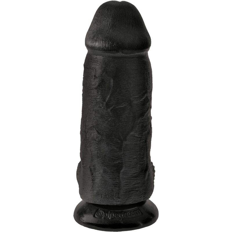 KING COCK - CHUBBY REALISTIC PENIS 23 CM BLACK - Imagem de 2
