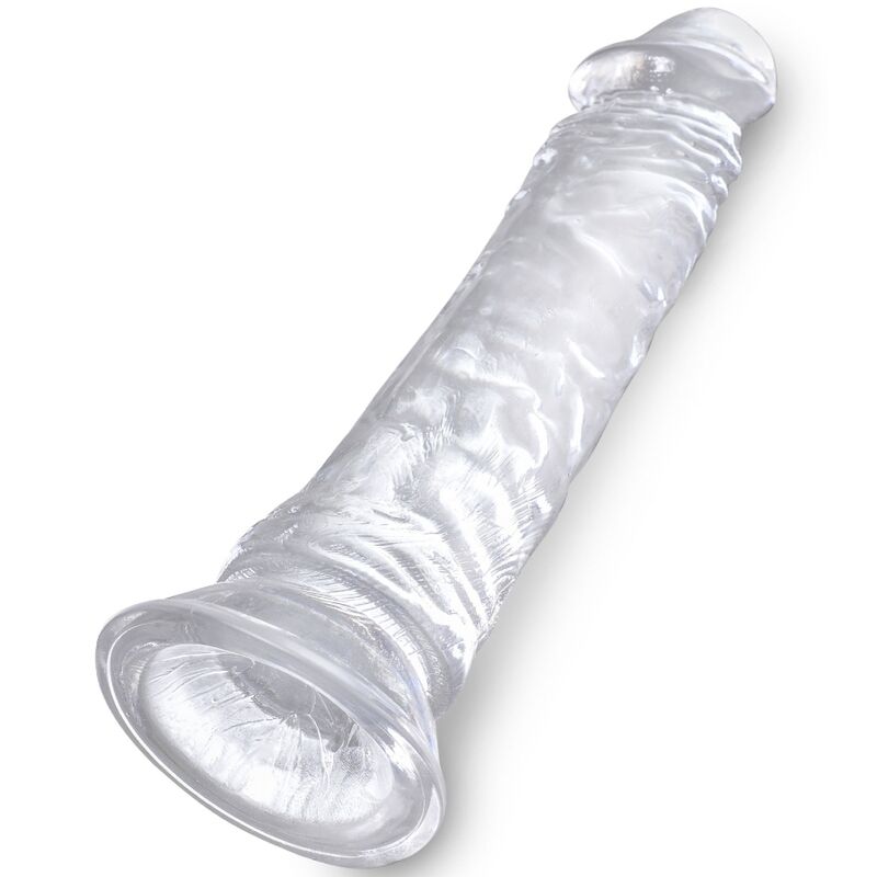 KING COCK - CLEAR REALISTIC PENIS 19.7 CM TRANSPARENT - Imagem de 3