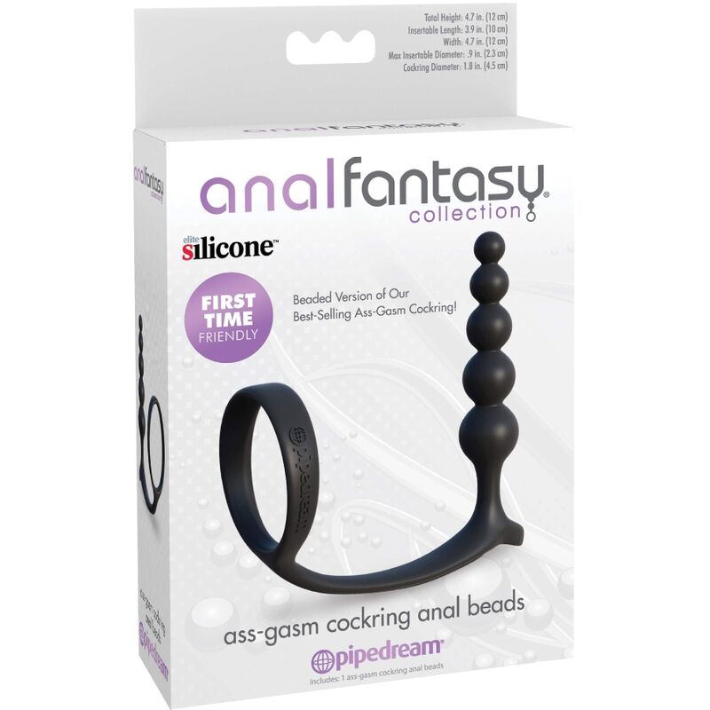 ANAL FANTASY ELITE COLLECTION - ANAL BALLS ASS-GASM COCKRING - Imagem de 5