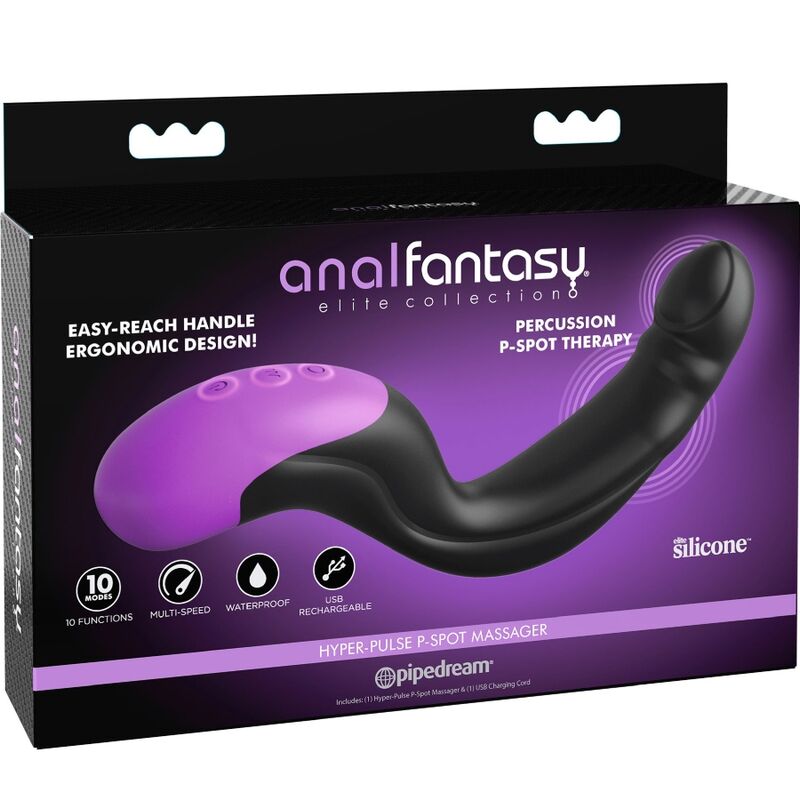 ANAL FANTASY ELITE COLLECTION - HYPER-PULSE P-POINT ANAL MASSAGER - Imagem de 4