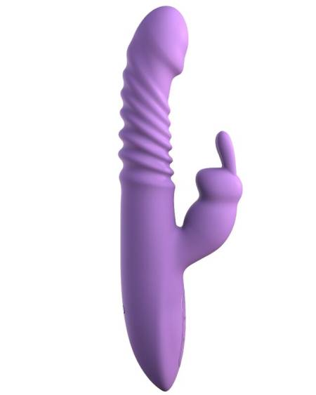 FANTASY FOR HER - RABBIT CLITORIS STIMULATOR WITH HEAT OSCILLATION AND VIBRATION FUNCTION VIOLET