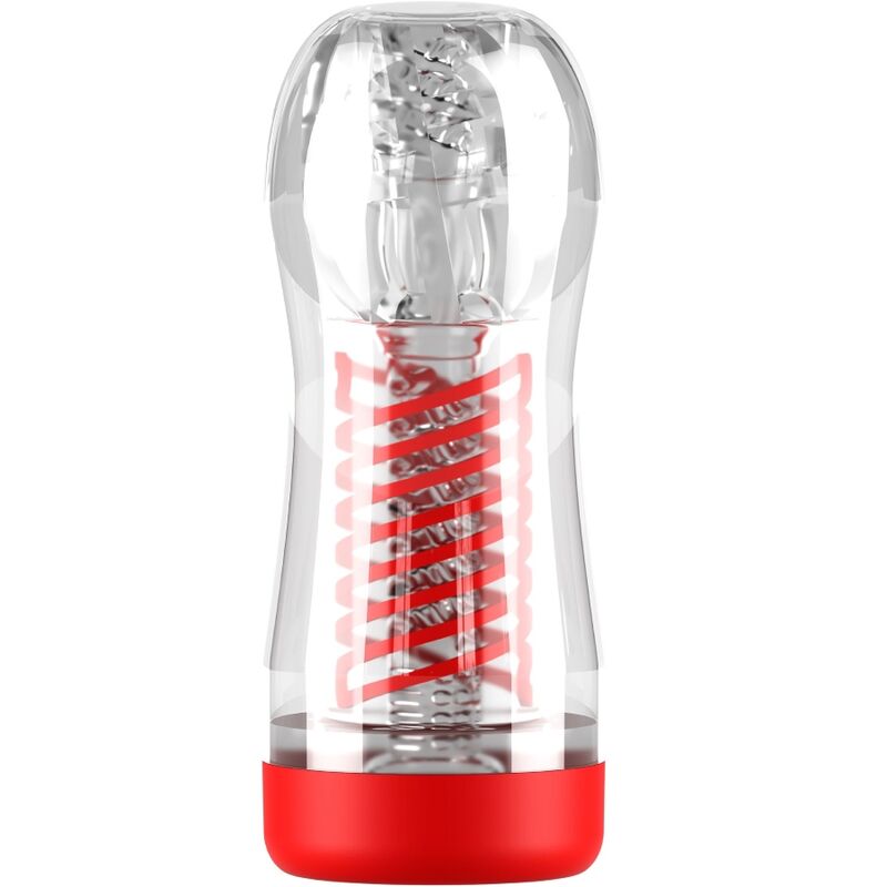 PDX ELITE - STROKER VIEWTUBE 2 SPIRAL COMPRESSION TRANSPARENT - Imagem de 3
