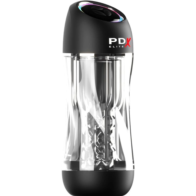 PDX ELITE - STROKER VIEWTUBE PRO VIBRATOR TRANSPARENT - Imagem de 2