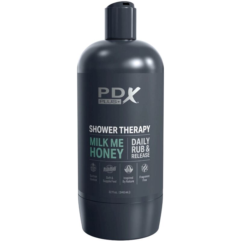 PDX PLUS - STROKER MASTURBATOR DISCREET DESIGN OF MILK ME HONEY SHAMPOO BOTTLE - Imagem de 4