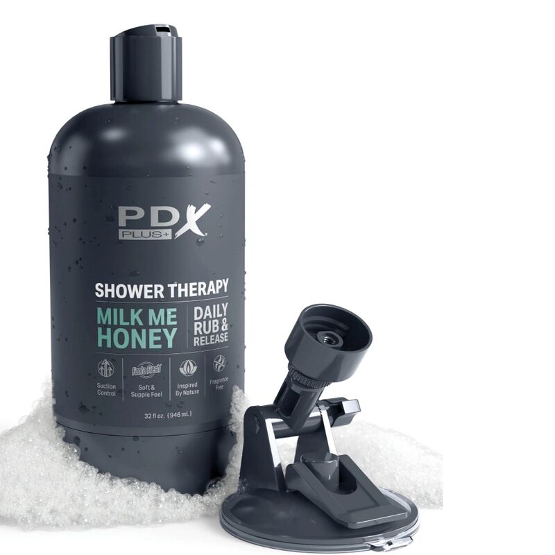 PDX PLUS - STROKER MASTURBATOR DISCREET DESIGN OF MILK ME HONEY SHAMPOO BOTTLE - Imagem de 5