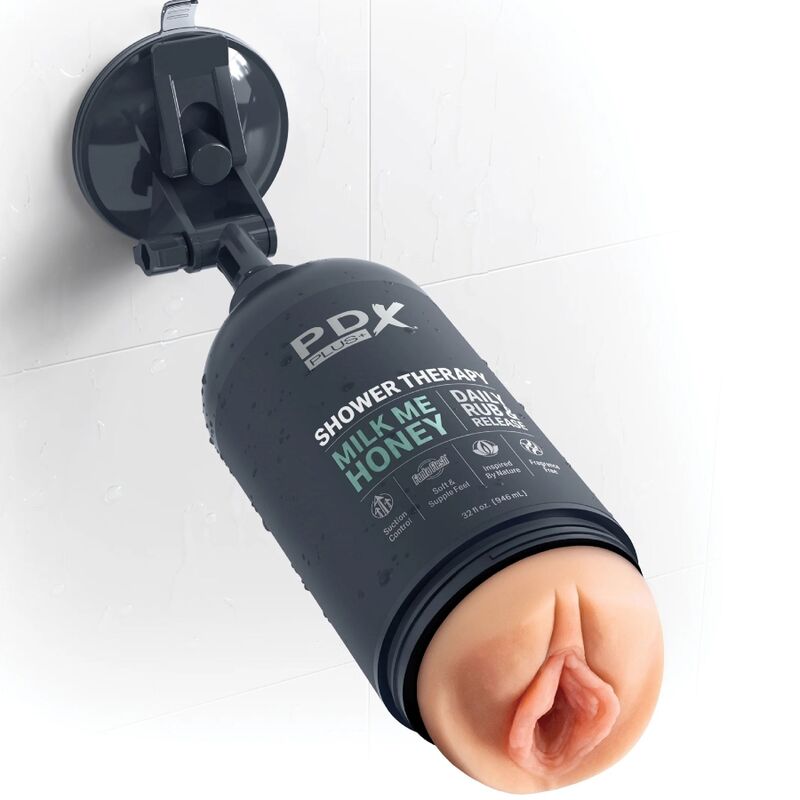 PDX PLUS - STROKER MASTURBATOR DISCREET DESIGN OF MILK ME HONEY SHAMPOO BOTTLE - Imagem de 2